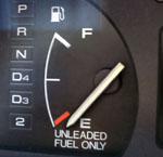 empty tank